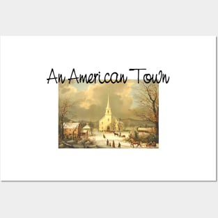 Americana, Town and Church Posters and Art